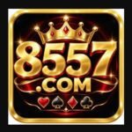 8557 Game APK logo featuring a modern gaming design with bold 8557 branding elements for an Android gaming application.