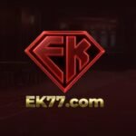 EK77 Game APK logo with distinctive gaming design.